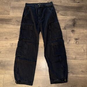 Like New Denim Forum Cargo Jeans